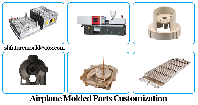 uçak enjeksiyon kalıplı plastik parçalar