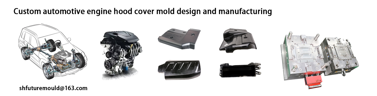 molde de la cubierta del motor automotriz