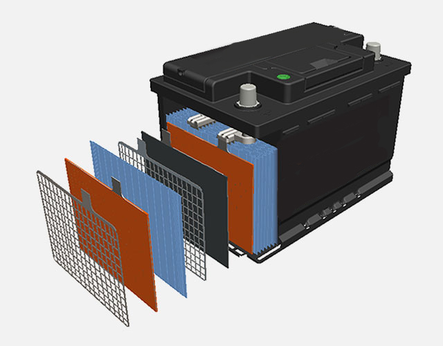 AGM battery separator