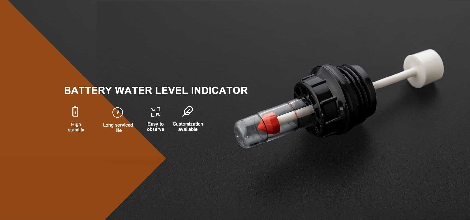 بیٹری پانی کی سطح کا اشارے