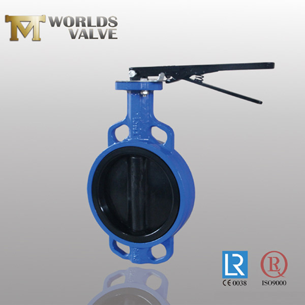 rubber seated wafer butterfly valve