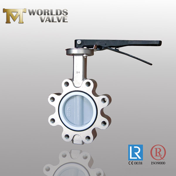 ductile iron lug butterfly valve