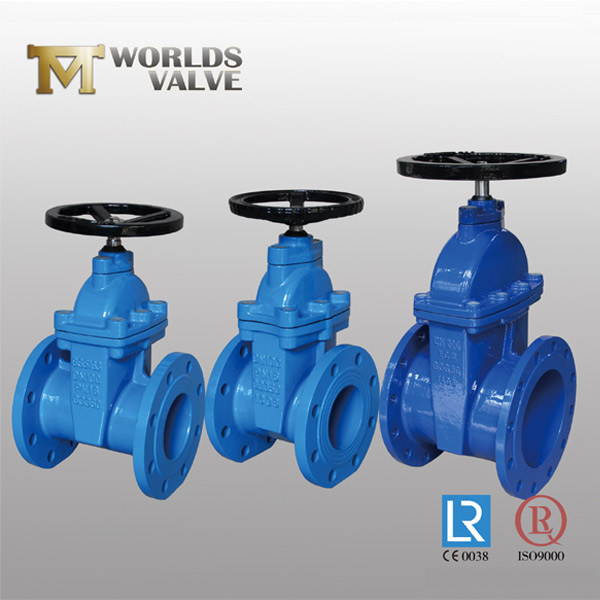 rubber seated flanged butterfly valve