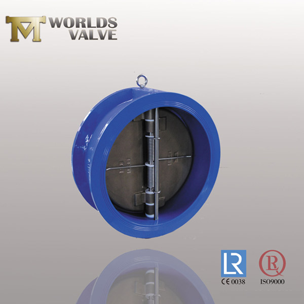 rubber lining wafer check valve