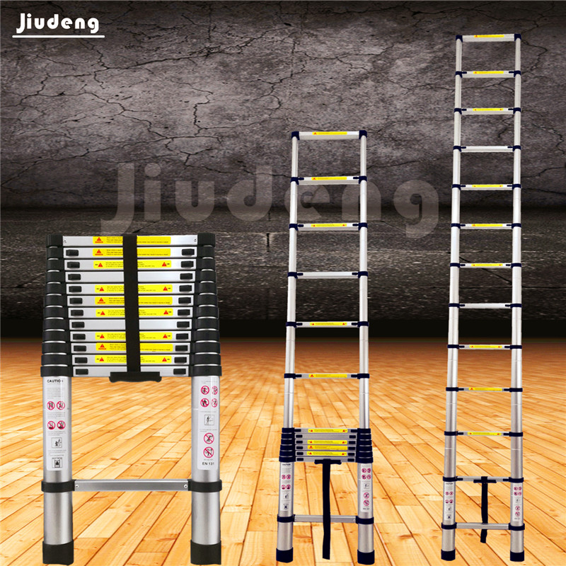 Supply Single Side Straight Folding Aluminum Telescopic Ladder Factory Quotes Oem