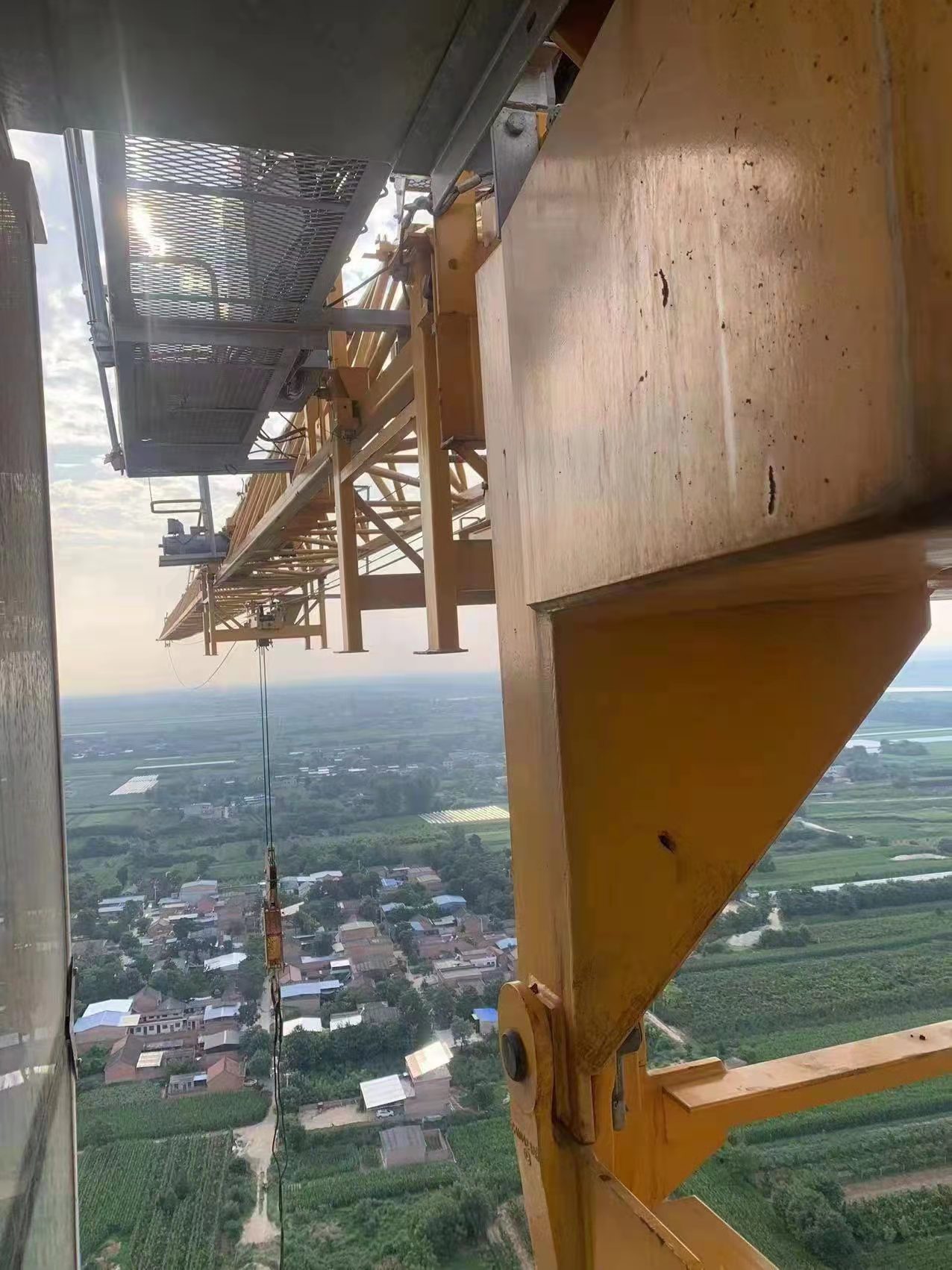 POTAIN MC120B TOWER CRANE USED ONE