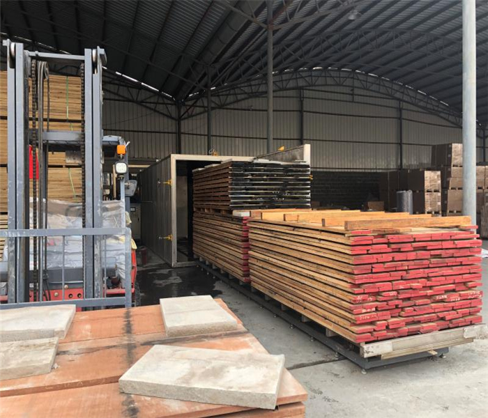 High Frequency Vacuum Wood Carbonizating Kiln