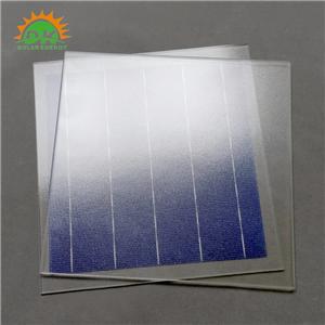 4.0mm 5.0mm Low Iron Textured Glass AR coating