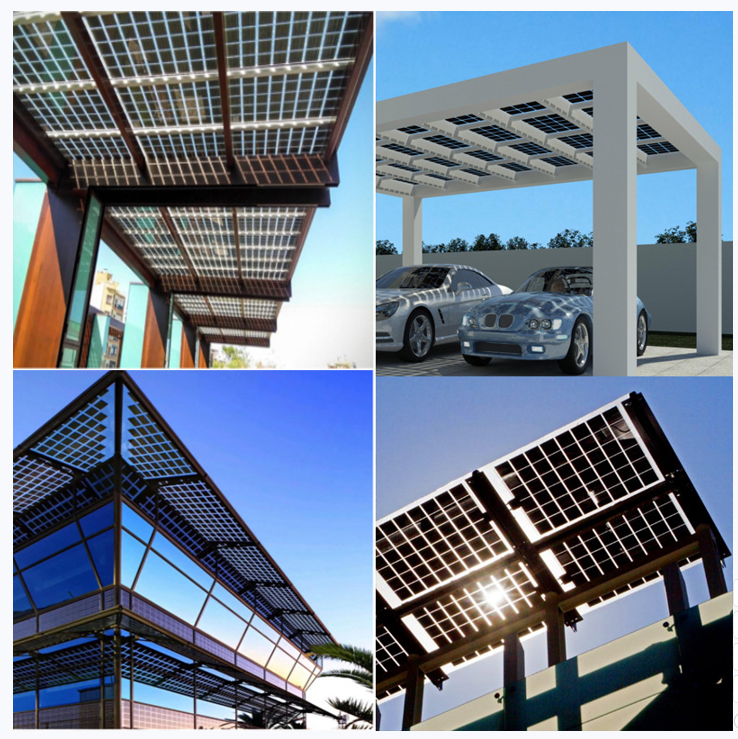 double glass solar cell panels