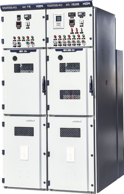 Medium pressure gas insulated switchgear