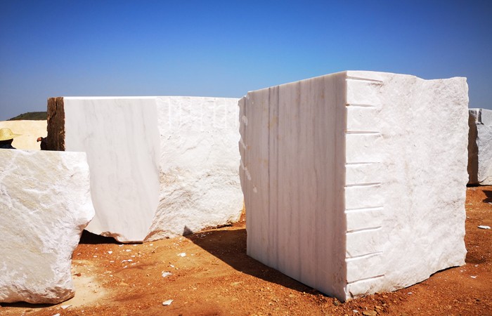 アフリカの白い大理石 ブロック価格 高品質アフリカの白い大理石 スラブ工場