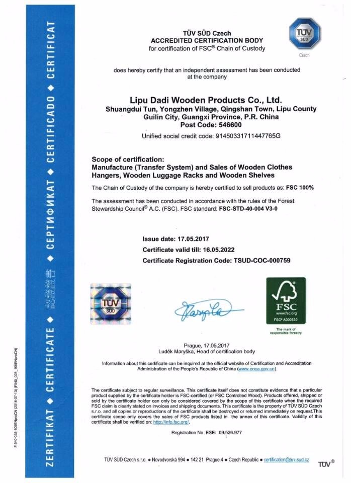 FSC sertifikası