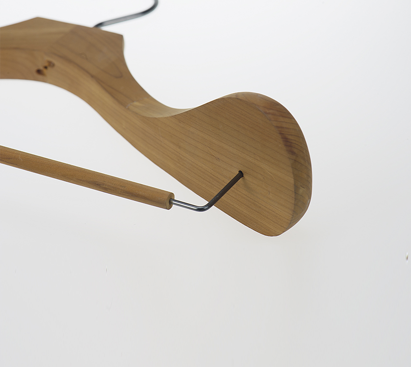 suit wood hanger