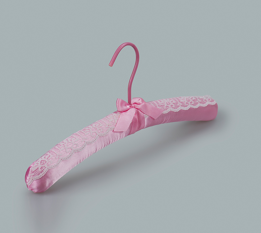 satin bride hanger