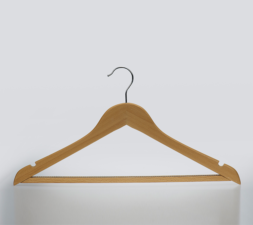 hotel room clothes hangers