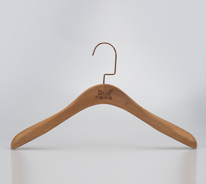 wooden suit hanger