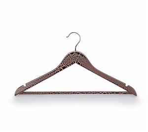 New Anti Slip madeira Garment exibição Hanger