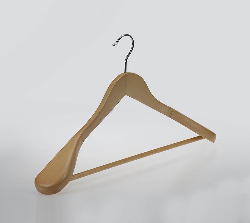 suit hanger wood