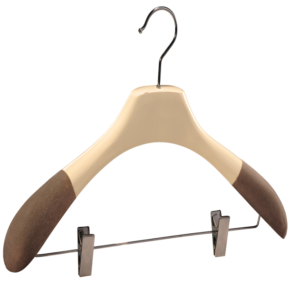 wooden suit hanger