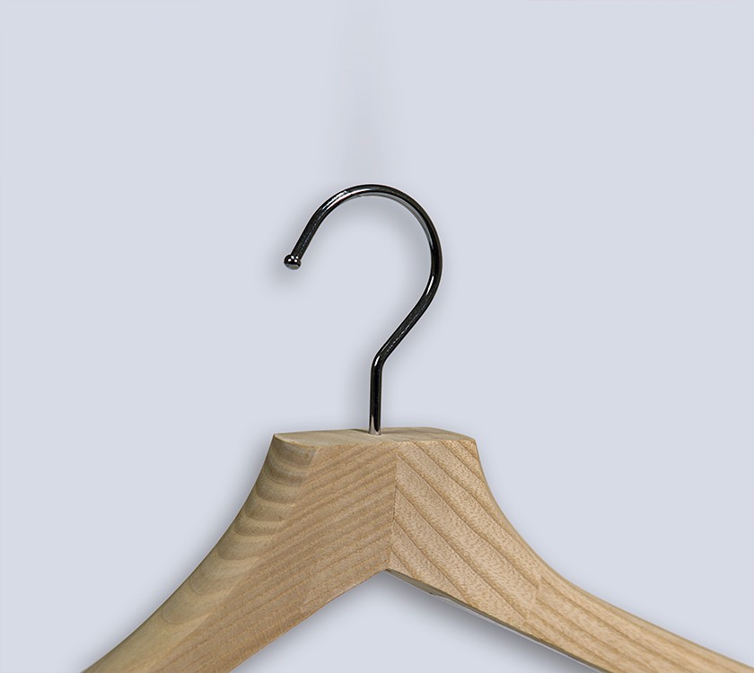 Wooden Display Hanger Stand Rack For Garment