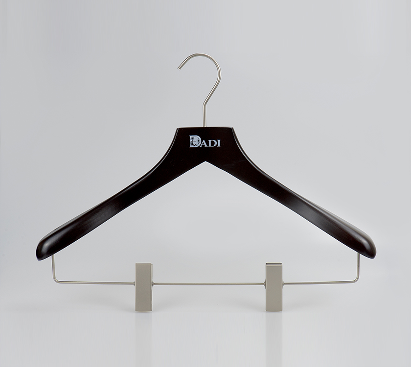 wooden clothes hanger