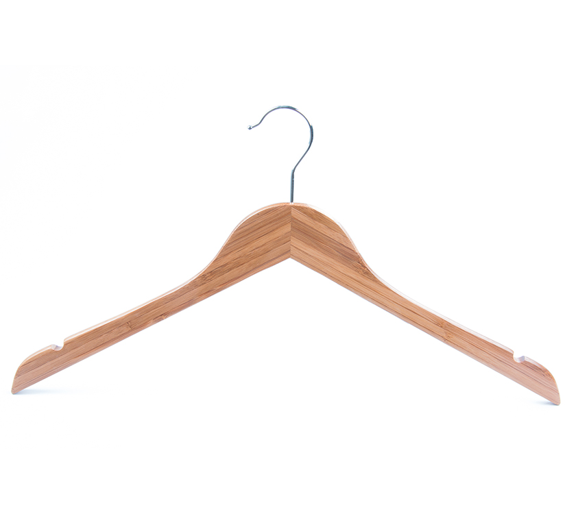 bamboo coat hanger