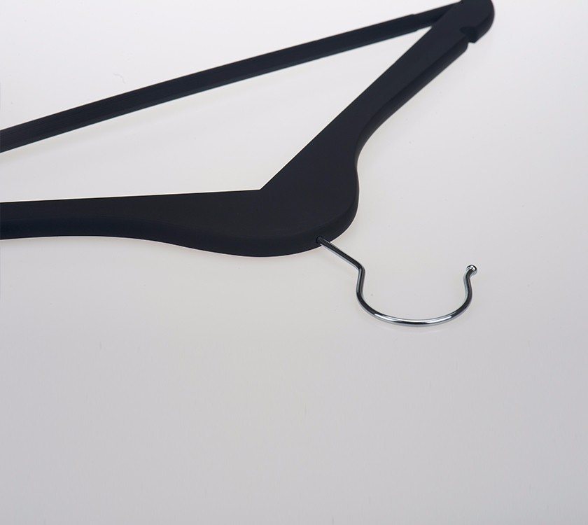 Non Slip Zara Shape Plastic Hanger For Home