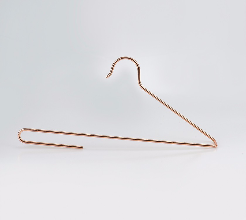Rose Gold Laundry Metal Cloth Hanger For Wet Clothing