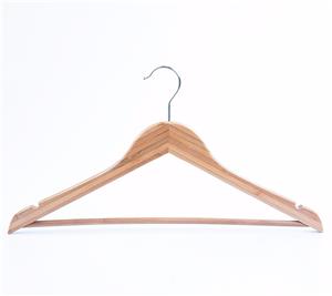 Bamboo Textile Clothes Hangers For Garment Display