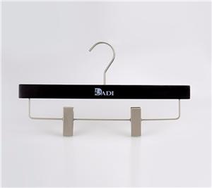 Wooden Clip Hair Extension Hanger With Logo