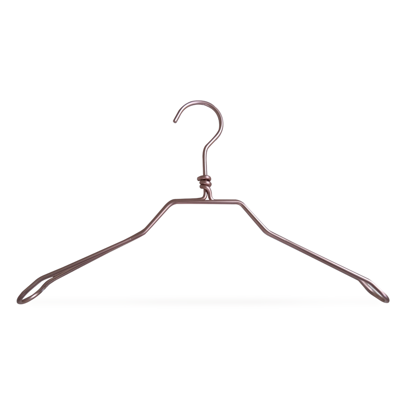 Pink Metal Coat Hanger For Garment