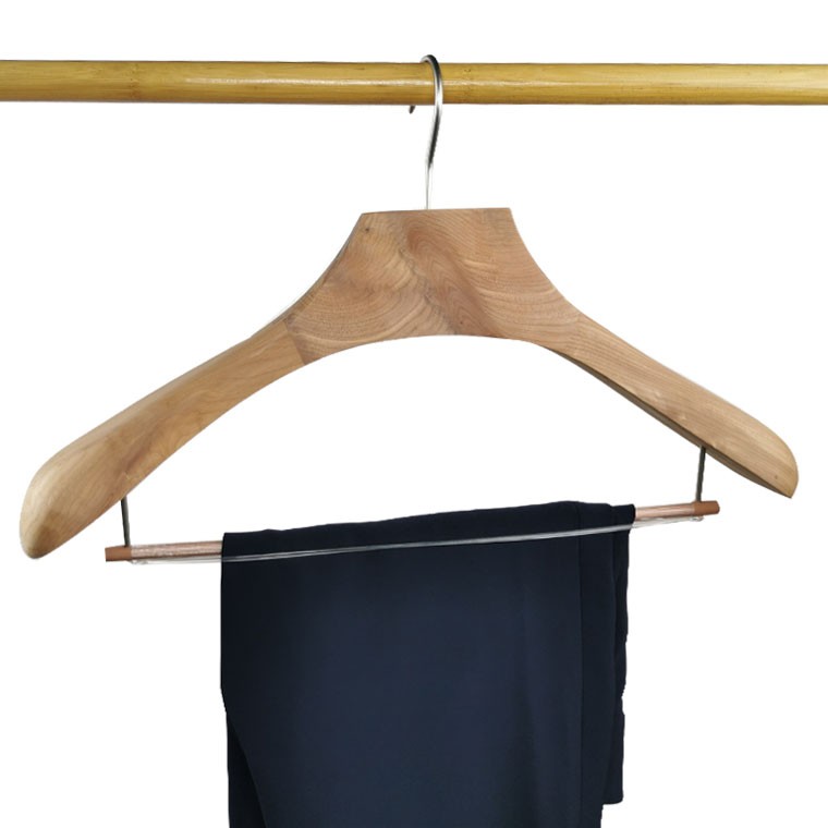 Supply Luxury Cedar Wooden Coat Hanger