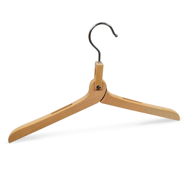 Luxury Wooden Folding Convenience Clothes Hanger