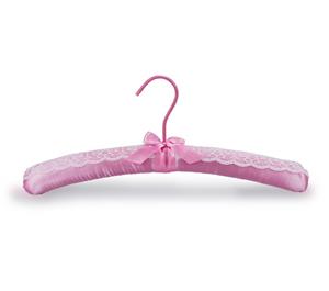 The Colorful Silk Satin Bride Hanger For Dress