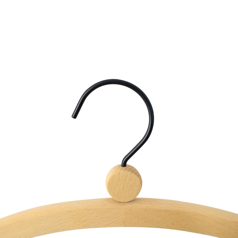 Китай Роскошная деревянная вешалка для детской одежды с круглым шаром, производитель