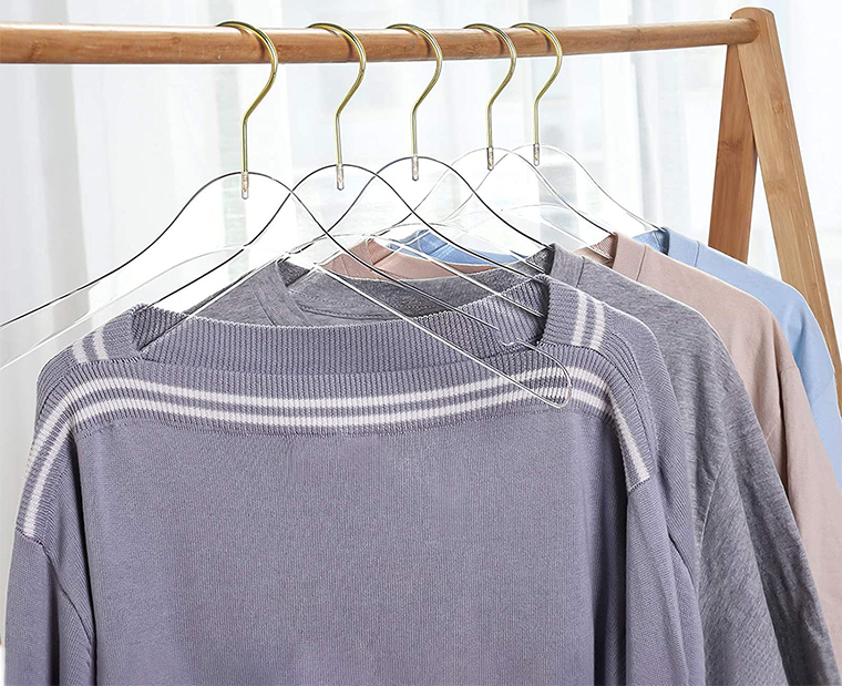 acrylic clothes hanger