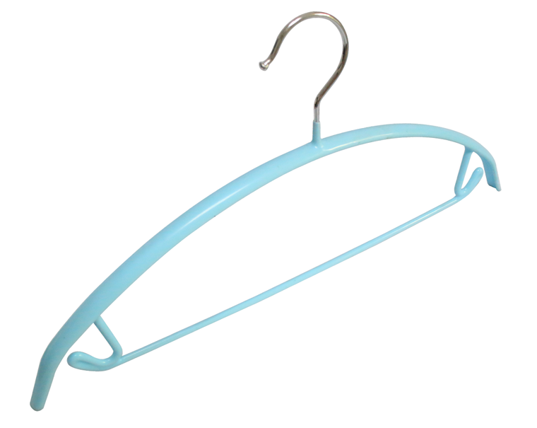 pvc coated metal clothes hanger