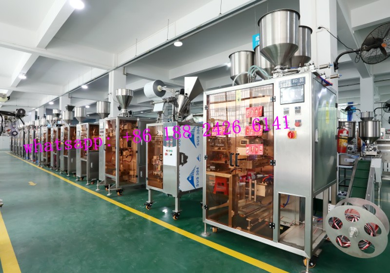 Automatic dry powder packing machine for food