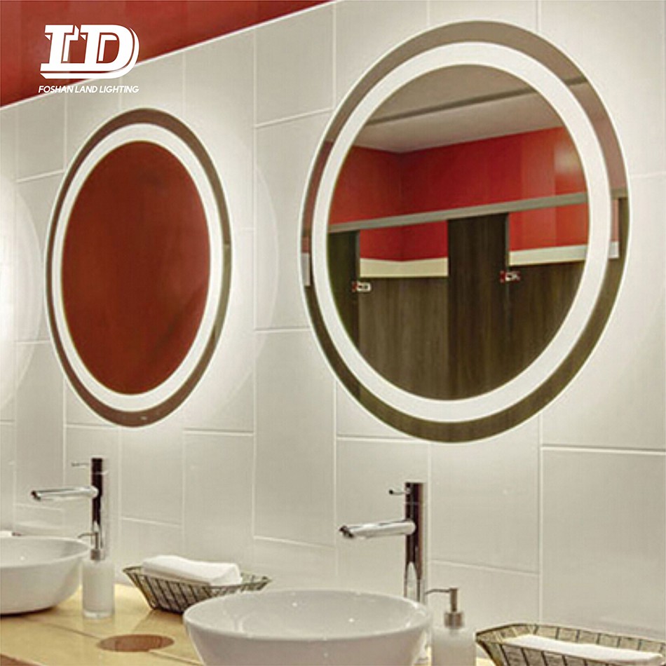 Round Bathroom Led Light Vanity Mirror