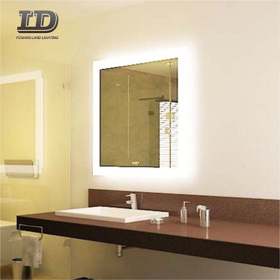 Anti Fog Led Bathroom Illuminated Mirror With Dimmable Led Light IP44