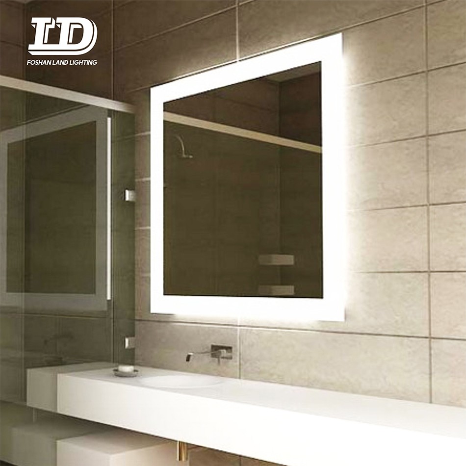 Anti Fog Led Bathroom Illuminated Mirror With Dimmable Led Light IP44