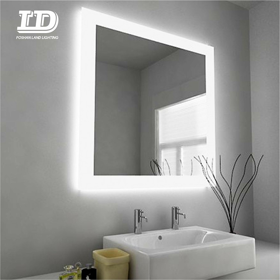 Anti Fog Led Bathroom Illuminated Mirror With Dimmable Led Light IP44