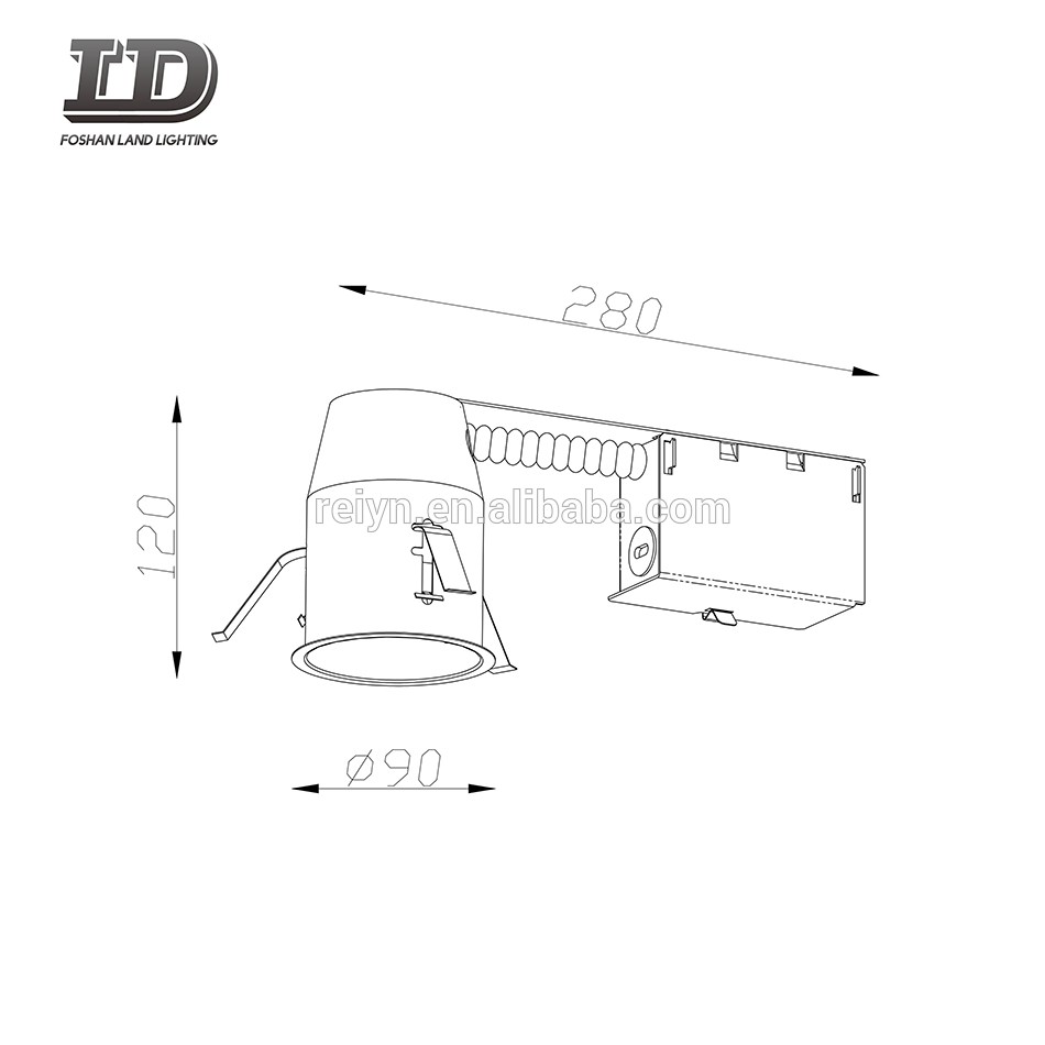 Kompleti LED ugradnih svjetiljki od 3 inča