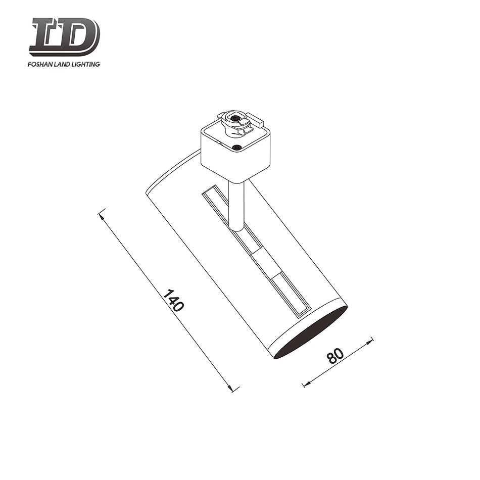 9W-12W dimmbare Smart-Schienenleuchte