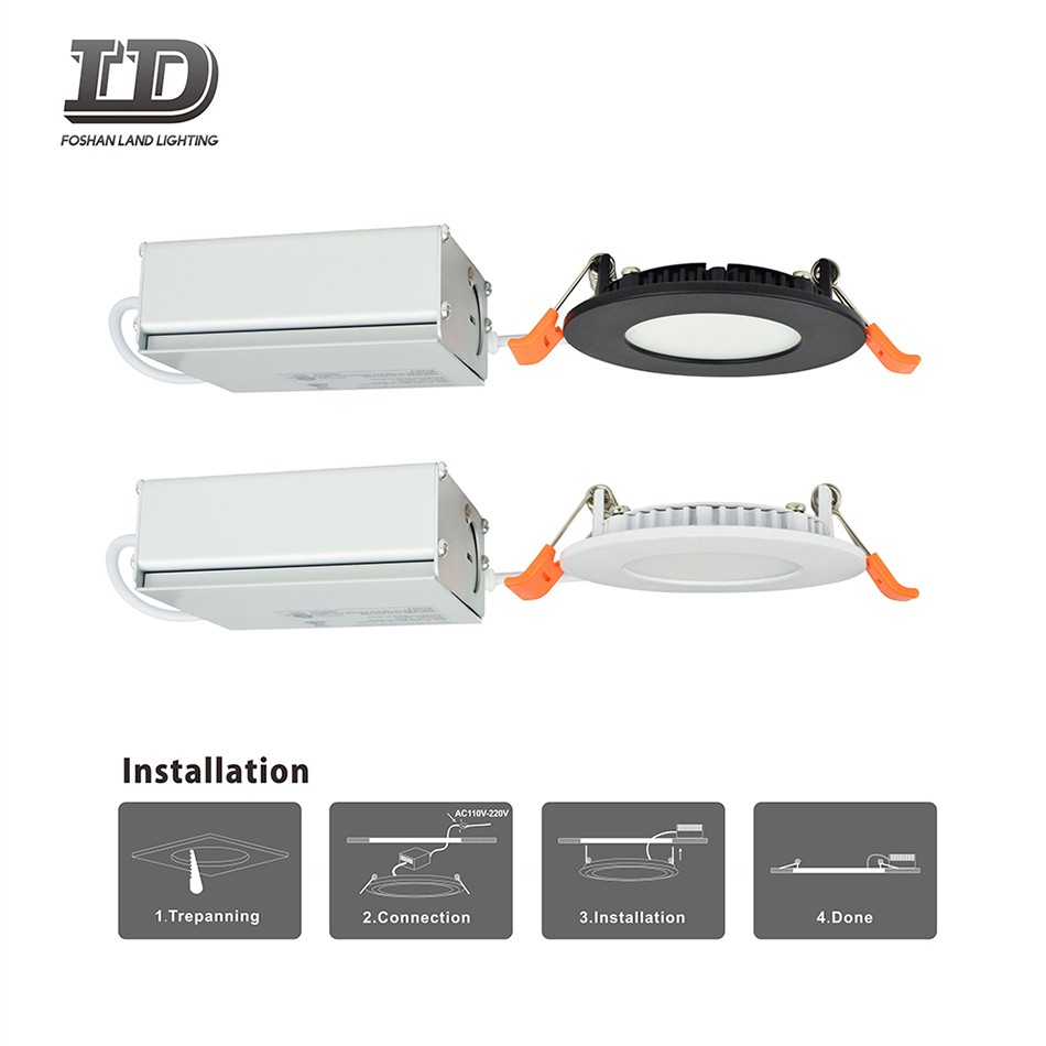 3 Inch LED Round Ultra Thin Panel Light