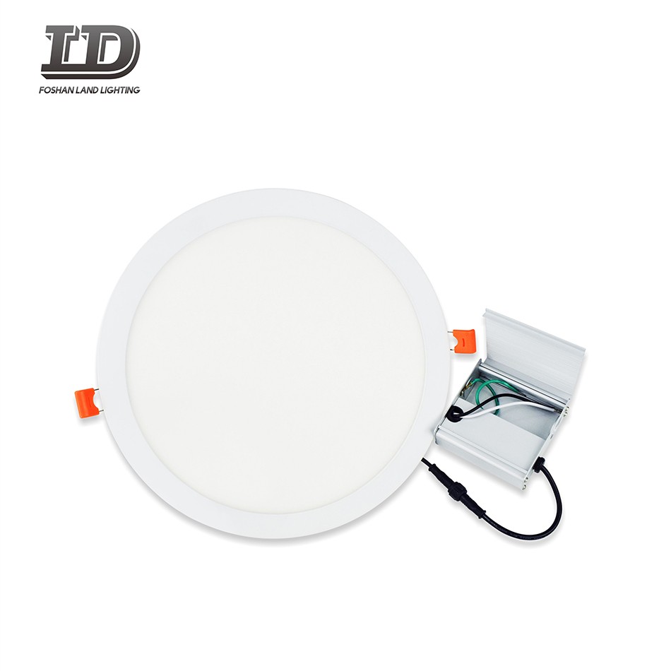 Panneau lumineux rond de plafond à LED de 12 pouces