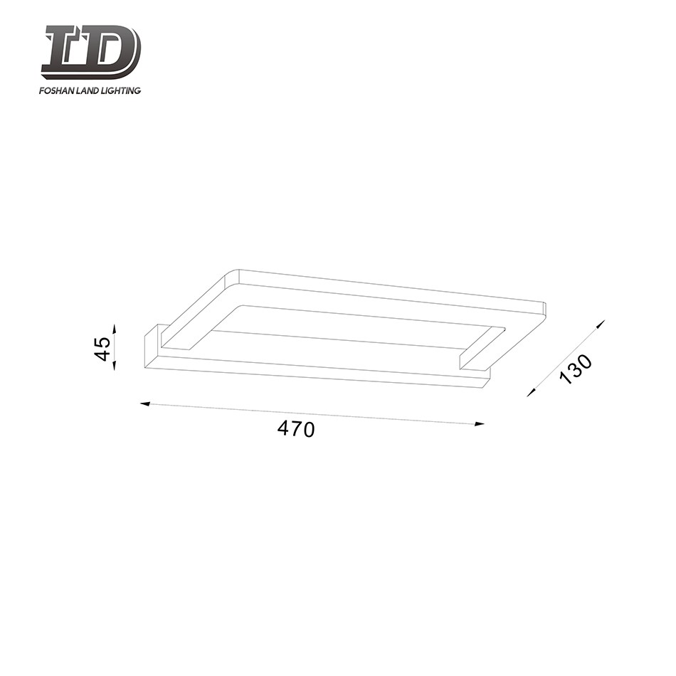 Banyo Vanity Işık Modern Duvar Lambası Makyaj Dolabı Ayna Ön Işık