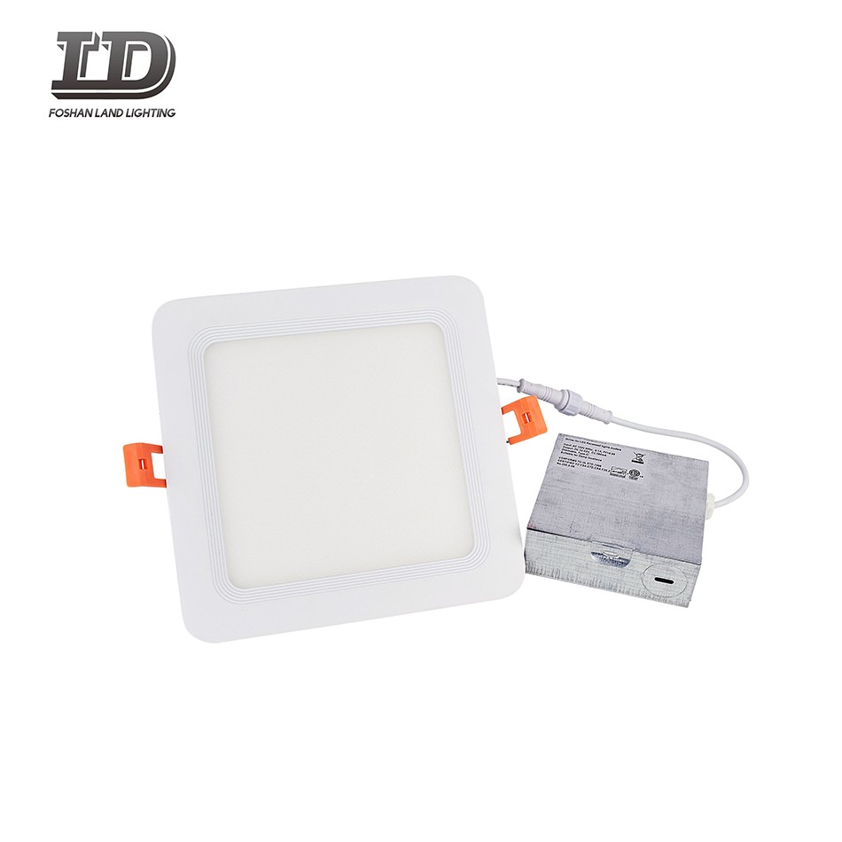 6 Inch Square Baffle LED Slim Panel Light