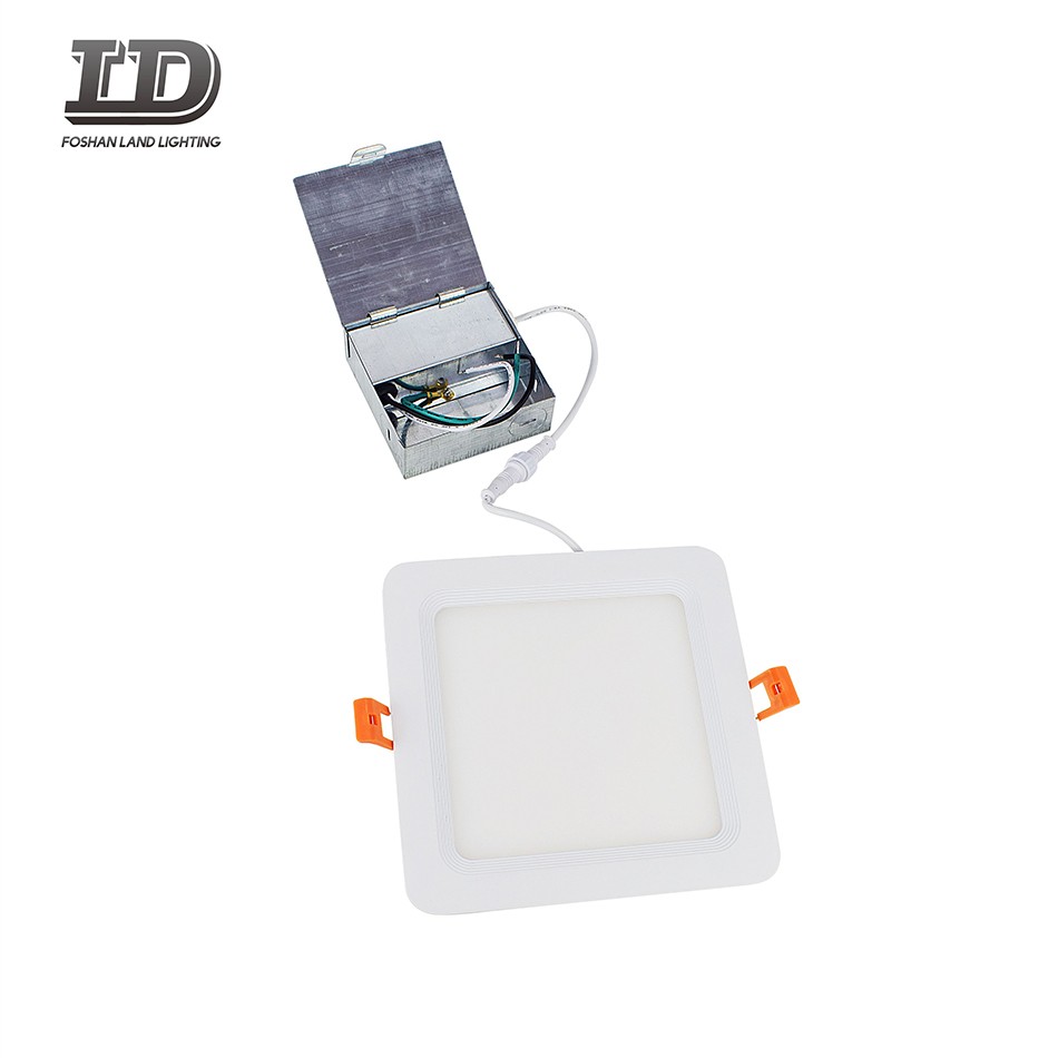 6 Inch Square Baffle LED Slim Panel Light