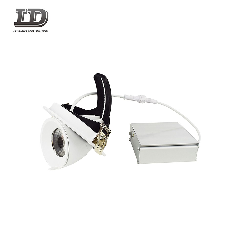 Downlight LED de montaje en superficie de 4 pulgadas y 12w con caja de conexiones